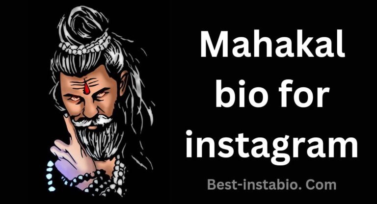 Mahakal Bio For Instagram